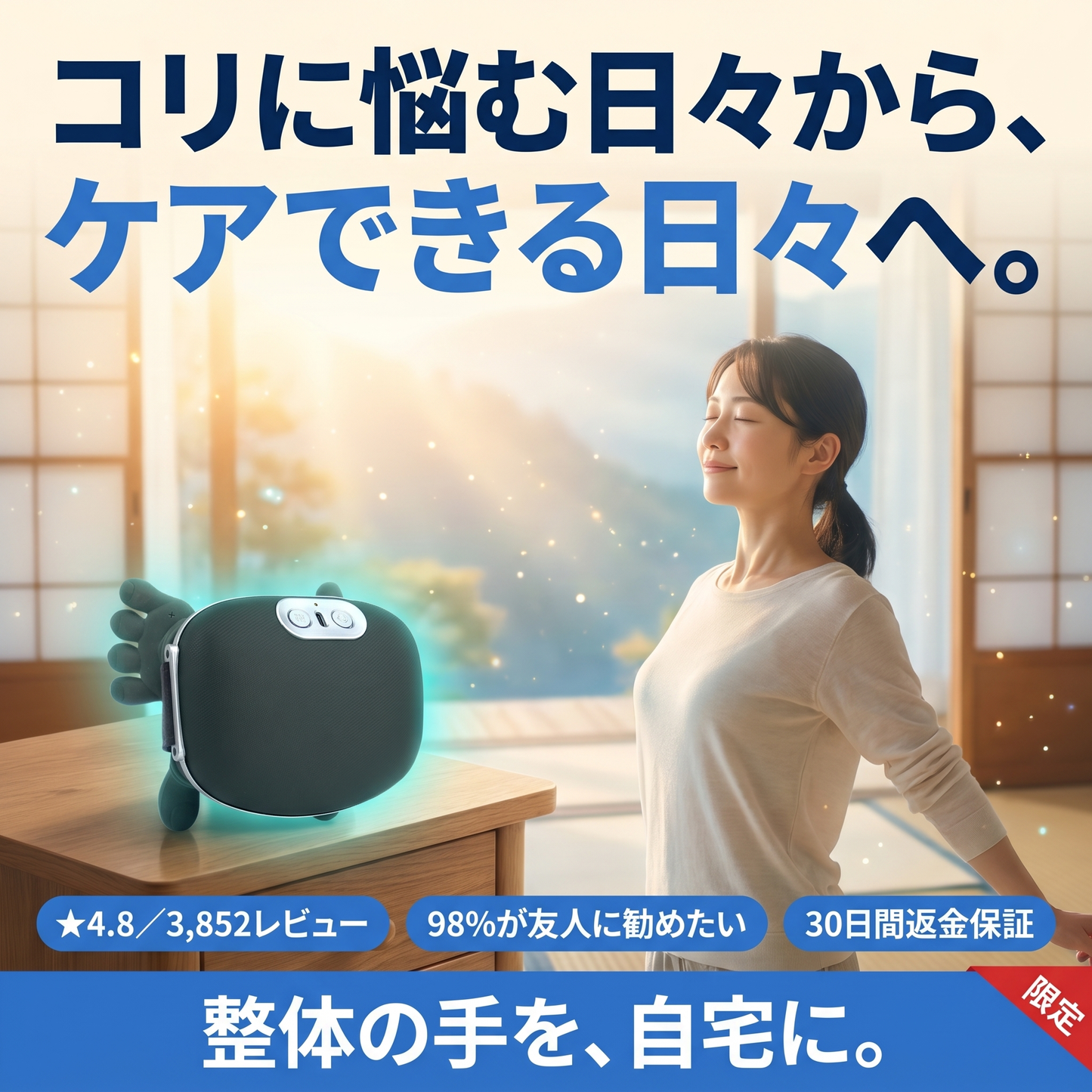 モミハンズ Deep-Touch 4D™