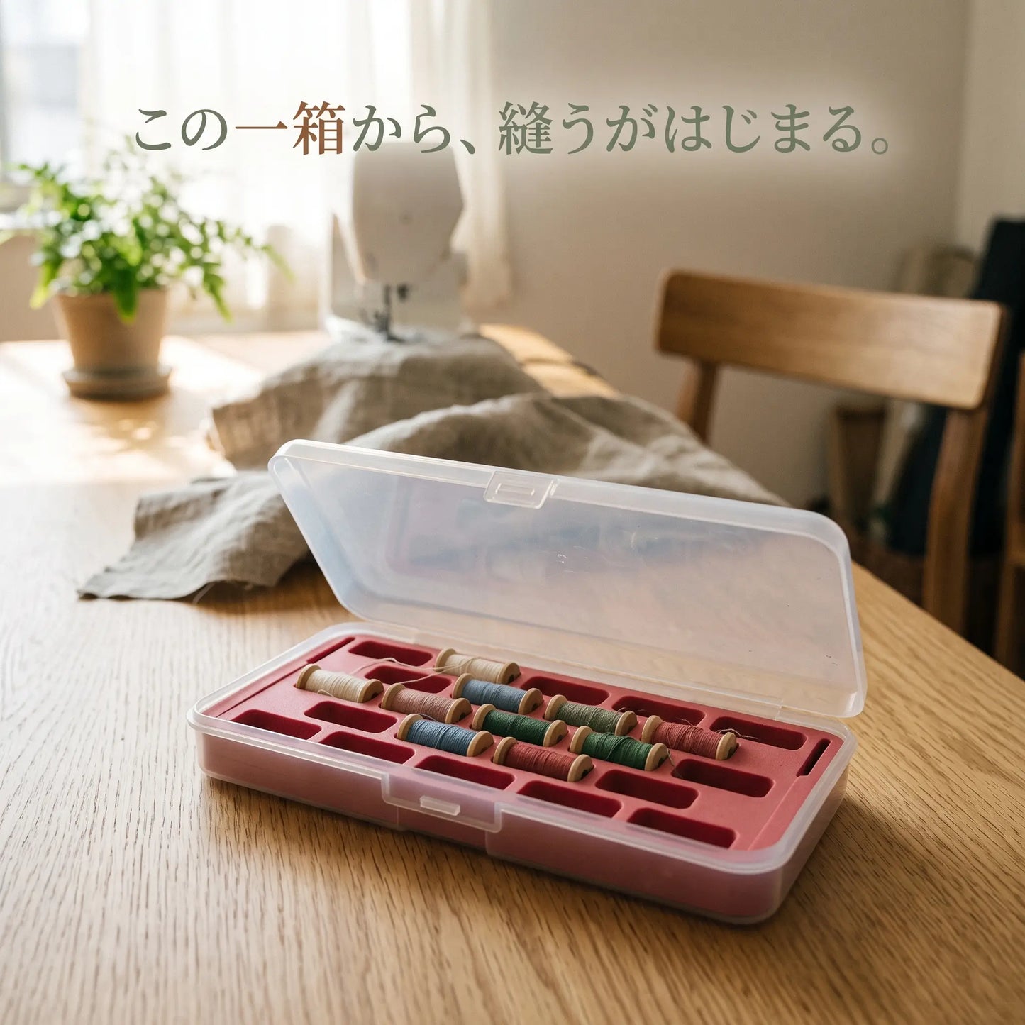 ボビン収納ケース 23グリッド