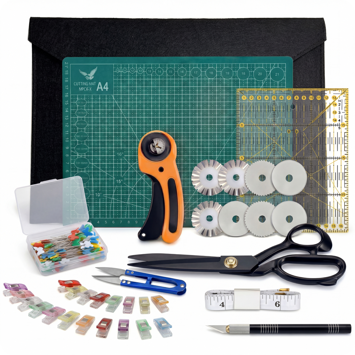 SORAMART はじめてのパッチワーク道具 104点セット
