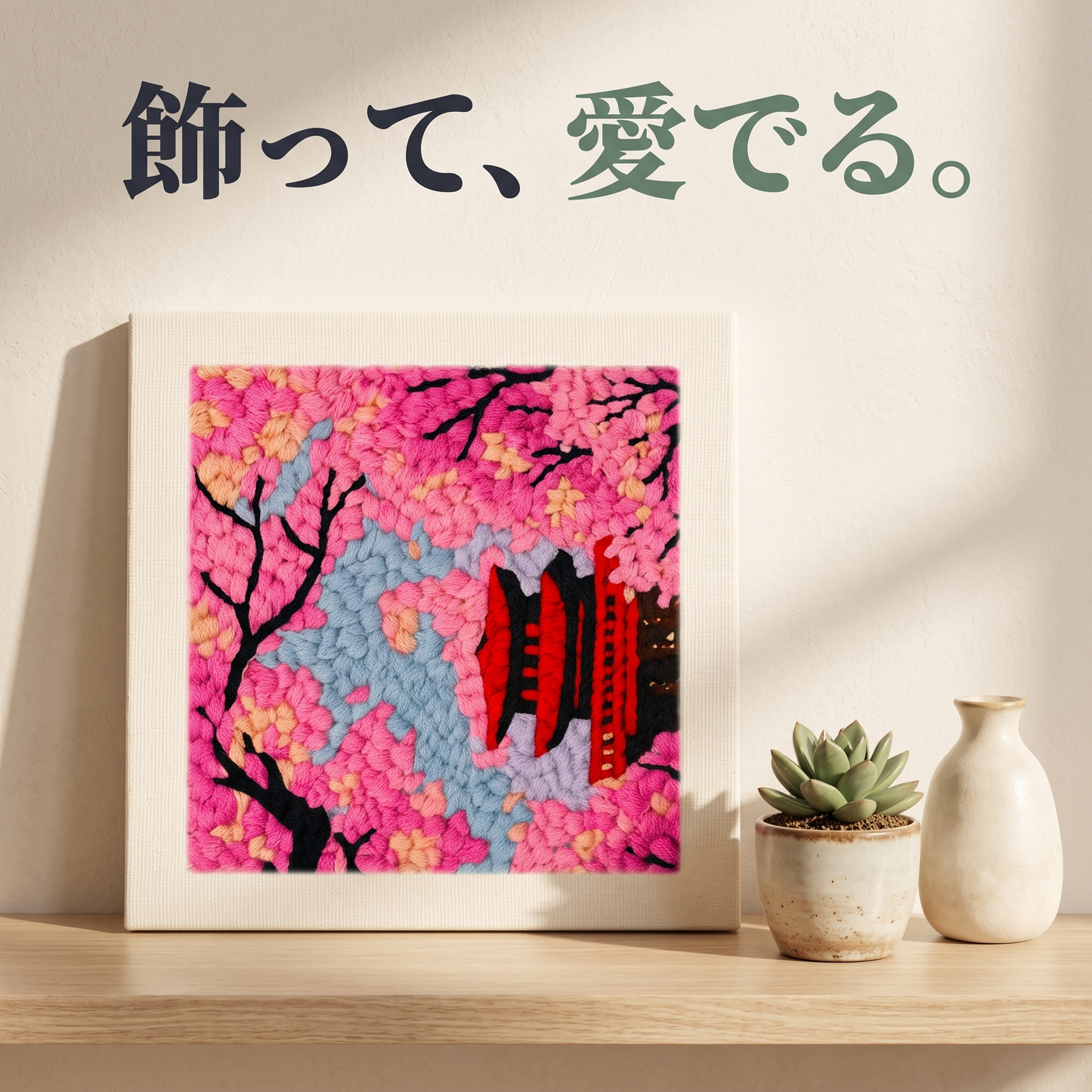 ちくちく刺しゅうパンチキット