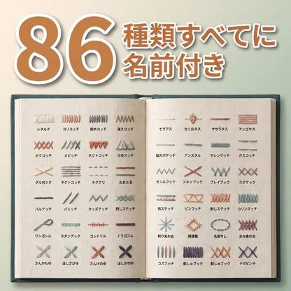 刺しゅう練習ブック