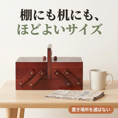 ちくちく木製さいほう箱
